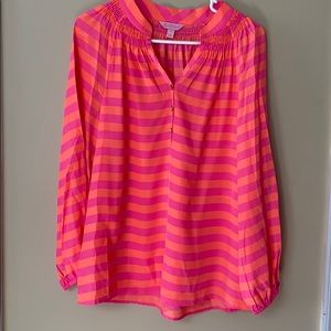 Lilly Pulitzer Neon Striped Elsa Top